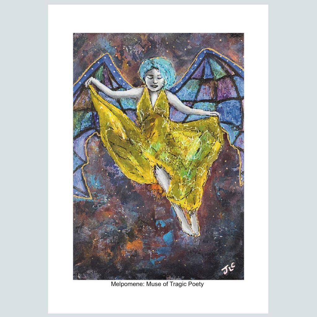 Fairy Muse Melpomene | Art Print