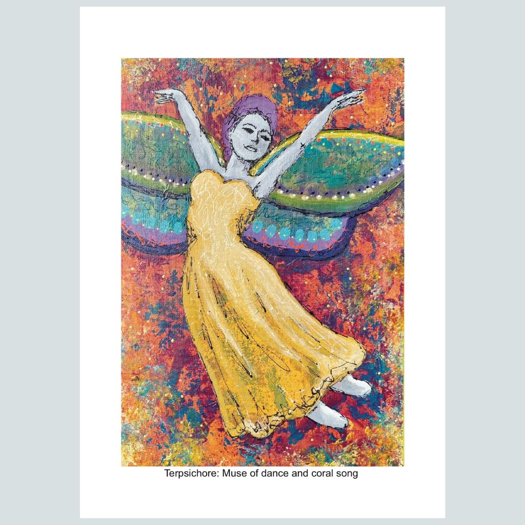 Fairy Muse Terpsichore | Art Print