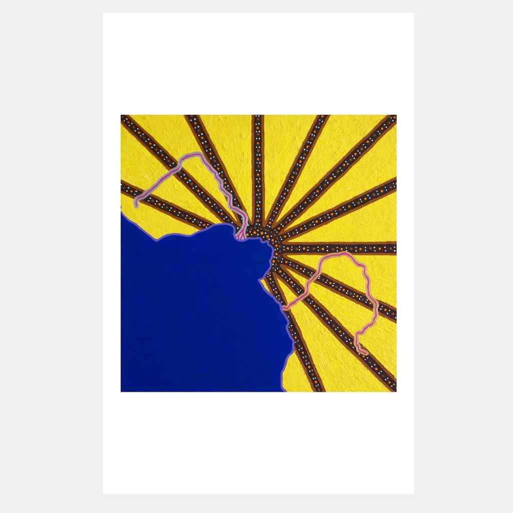 Congo & Niger Rivers | Art Print