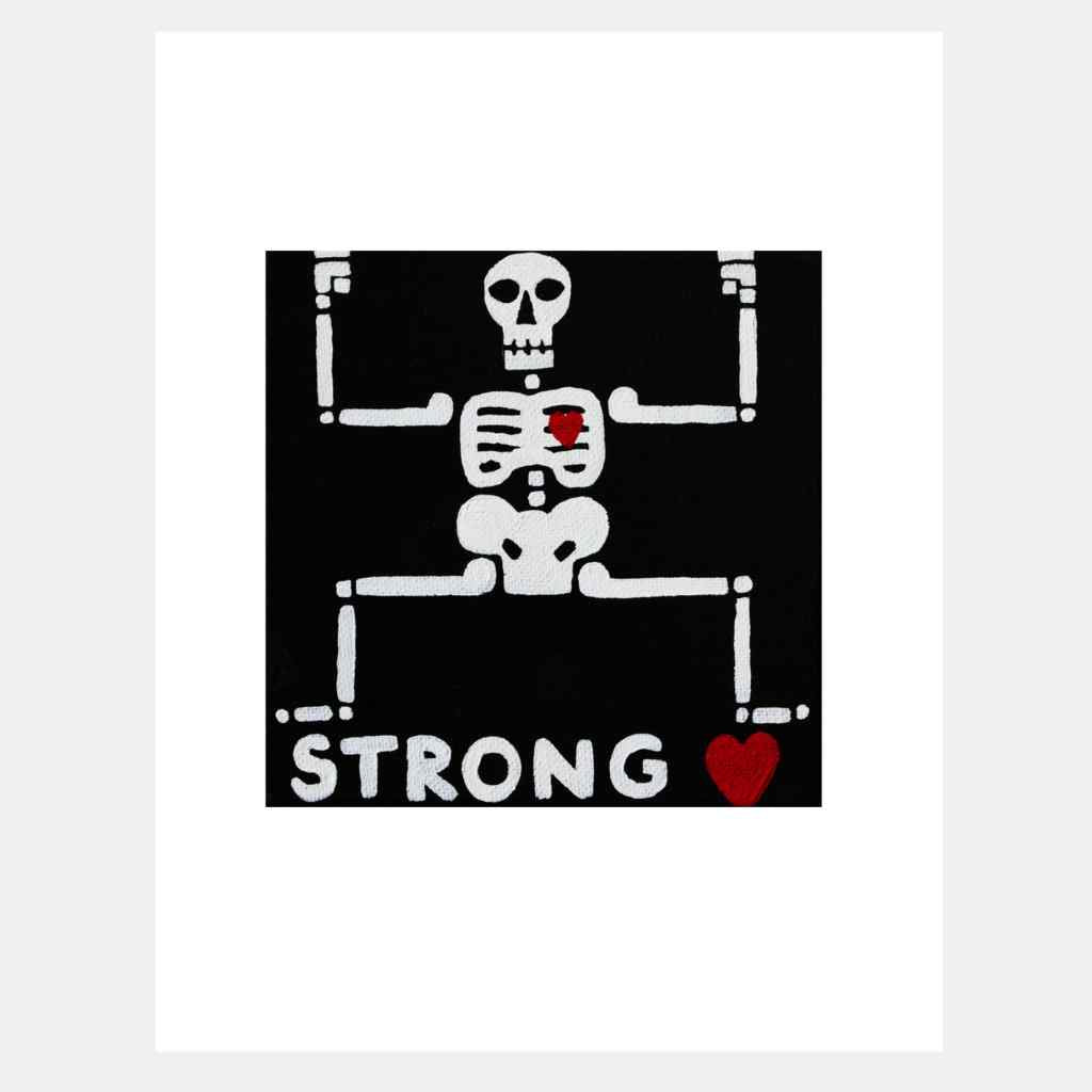 Strong Skeleton | Art Print