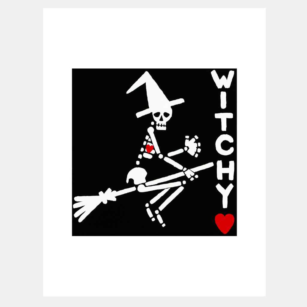 Witchy Skeletons | Art Print