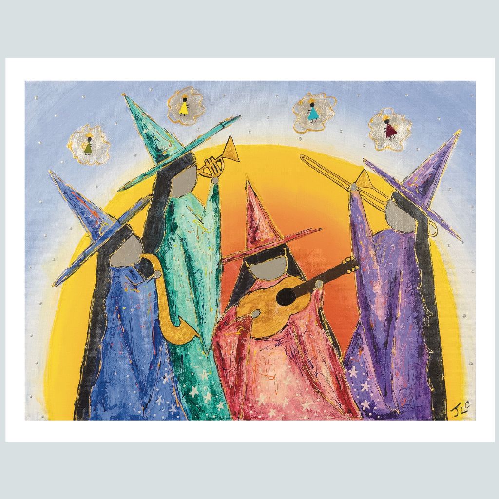 Jazz Witches - Art Print