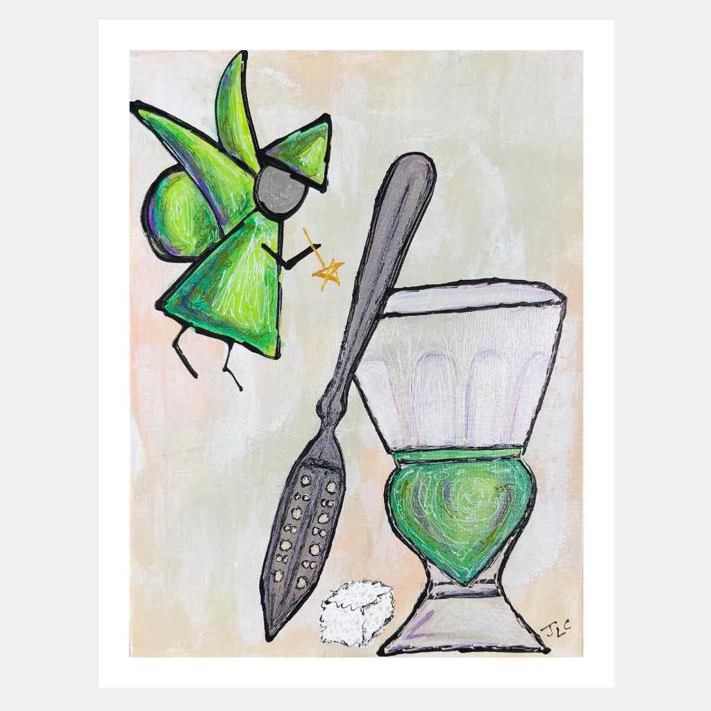 Green Fairy | Art Print
