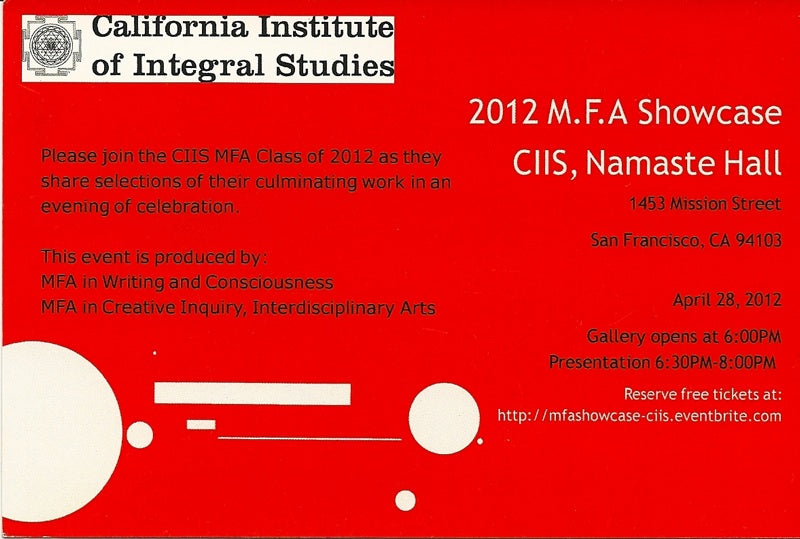 MFA Showcase at CIIS