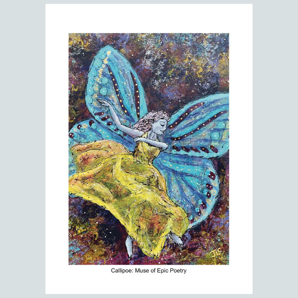 Fairy Muse Calliope | Art Print