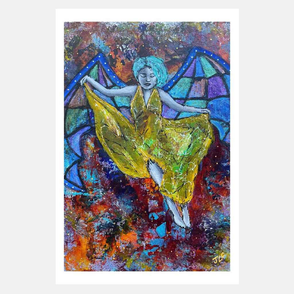 Fairy Muse Melpomene - Art Print