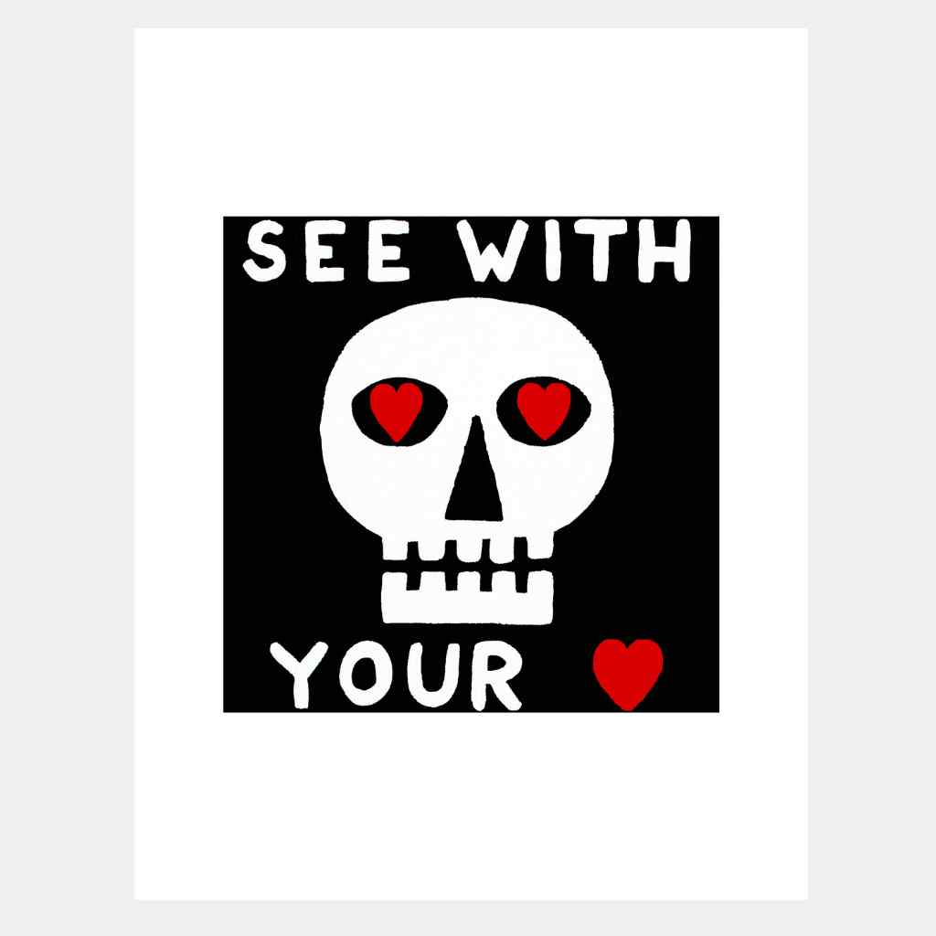 See Skeleton - Art Print