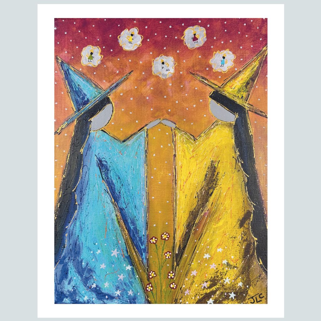 Witch Duo | Art Print